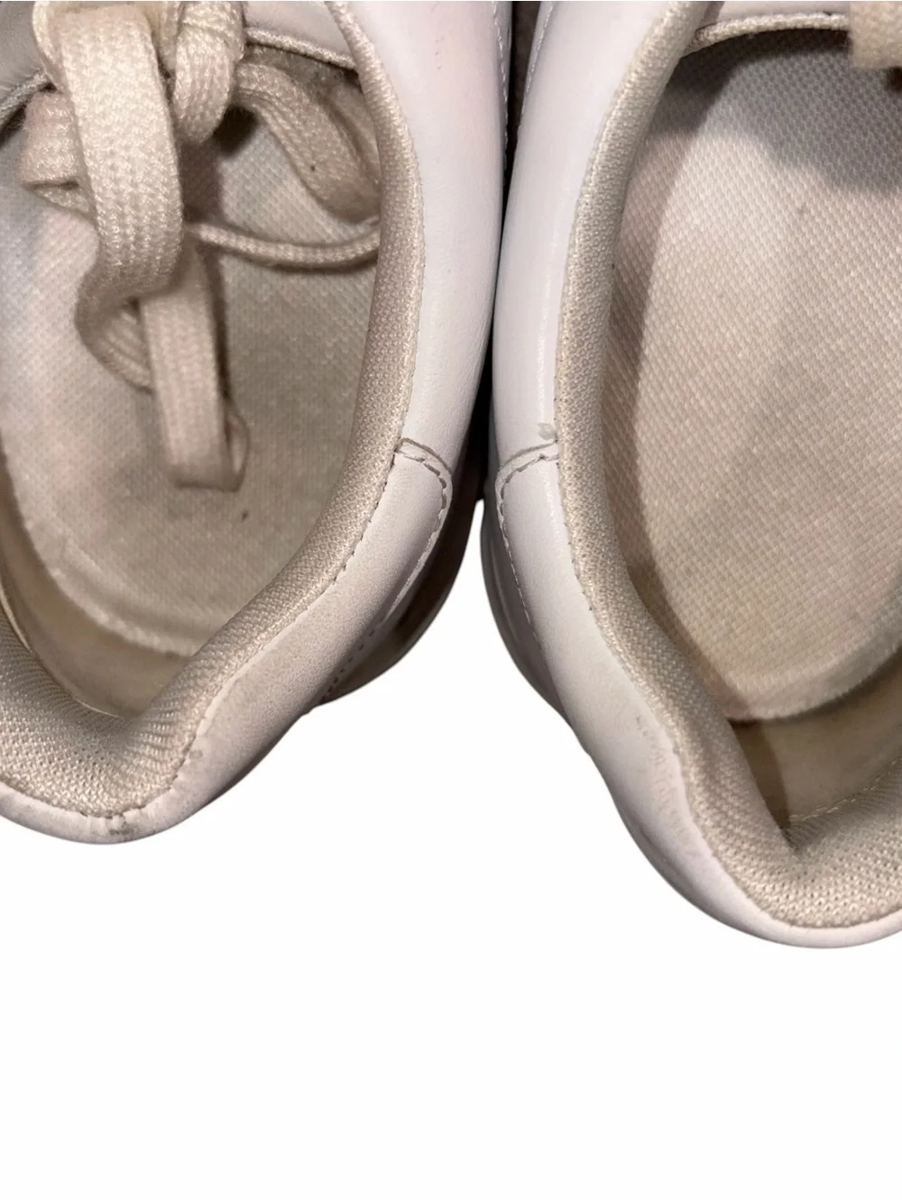 Tory Burch White Leather Howell Court Sneaker Shoes size 9.5